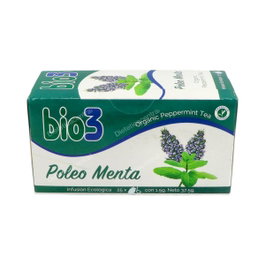 BIE 3 Infusion Poleo Menta BIO 25 sachets