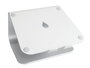Rain Design mStand Support pour Ordinateur Portable en Aluminium Anodisé Argent - Support Ergonomique avec Refroidissement et Gestion des Câbles pour MacBook et PC