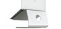 Rain Design mStand Support pour Ordinateur Portable en Aluminium Anodisé Argent - Support Ergonomique avec Refroidissement et Gestion des Câbles pour MacBook et PC