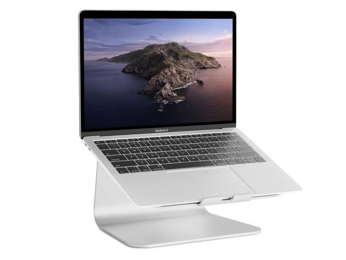 Rain Design mStand Support pour Ordinateur Portable en Aluminium Anodisé Argent - Support Ergonomique avec Refroidissement et Gestion des Câbles pour MacBook et PC Rain Design mStand Support pour Ordinateur Portable en Aluminium Anodisé Argent - Support Ergonomique avec Refroidissement et Gestion des Câbles pour MacBook et PC