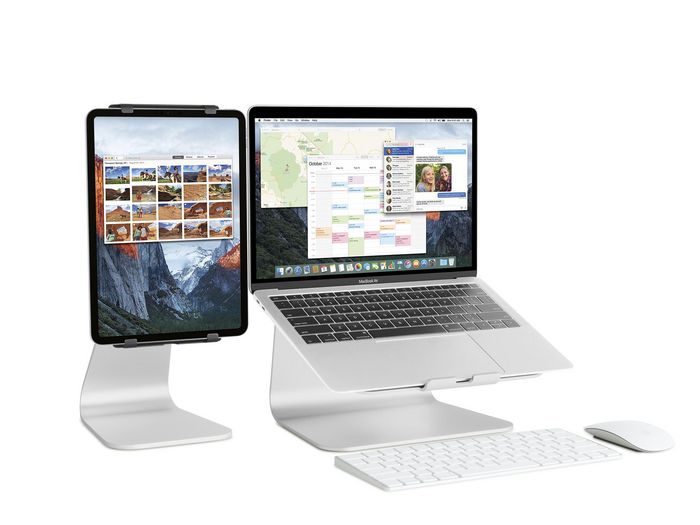 Rain Design mStand Support pour Ordinateur Portable en Aluminium Anodisé Argent - Support Ergonomique avec Refroidissement et Gestion des Câbles pour MacBook et PC Rain Design mStand Support pour Ordinateur Portable en Aluminium Anodisé Argent - Support Ergonomique avec Refroidissement et Gestion des Câbles pour MacBook et PC