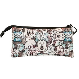 Karactermania - Set de trois portes-tout dessin Minnie Disney - Dimensions 10 x 23 x 5 cm