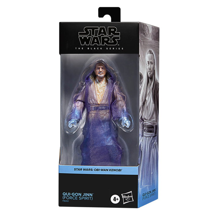 HASBRO The Black Series - Figure Star Wars articulée 15 cm avec accessoires - Qui-Gon Jinn et Obi-Wan Kenobi HASBRO The Black Series - Figure Star Wars articulée 15 cm avec accessoires - Qui-Gon Jinn et Obi-Wan Kenobi