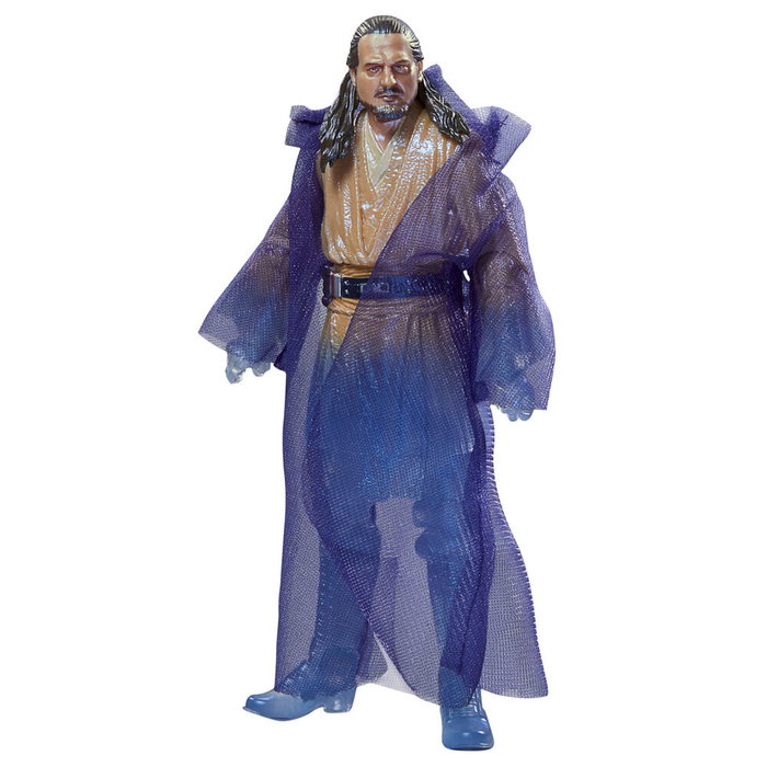 HASBRO The Black Series - Figure Star Wars articulée 15 cm avec accessoires - Qui-Gon Jinn et Obi-Wan Kenobi HASBRO The Black Series - Figure Star Wars articulée 15 cm avec accessoires - Qui-Gon Jinn et Obi-Wan Kenobi
