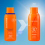 Lancaster - Lait Solaire Soie Sun Beauty SPF15, 400 ml, Technologie de protection UVA/UVB et infrarouge pour un bronzage uniforme