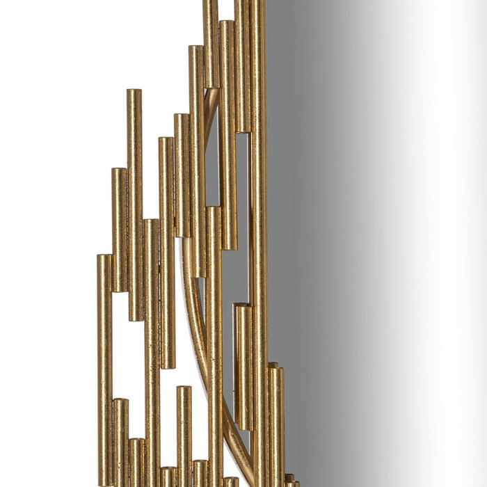 BigBuy Home Miroir mural Doré Vertical 72 x 3,5 x 110 cm