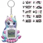 Lexibook Console My Best-E Gigapets Licorne - Animal Virtuel avec 1900 Animations, 3 Mini-Jeux, Porte-clés - Dès 5 Ans