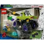 LEGO Marvel 76312 - Le Tout-Terrain de Hulk contre Thanos, Jeu de Construction avec Minifigurines, pour Enfants de 7 Ans et Plus