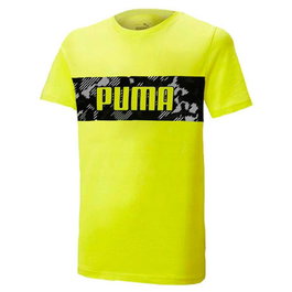 T shirt à manches courtes Enfant Puma 676285 40 Jaune