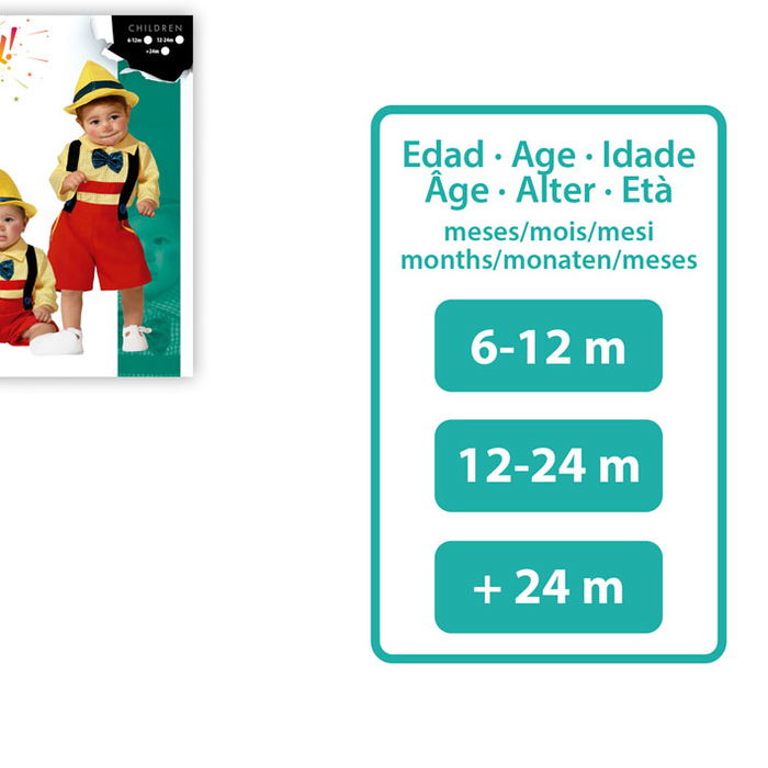 Costume de Bébé Homard ou Muñeco Rojo, Rouge avec Pantalon et Chapeau - Enfant 2 Ans (24 Mois) Polyester Fantaisie Unisexe