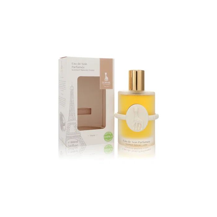 Sophie la Girafe Eau parfumée pour le corps Pêche, Vanille, Fleur d'oranger, Jasmin & Musc 100 ml Sophie la Girafe Eau parfumée pour le corps Pêche, Vanille, Fleur d'oranger, Jasmin & Musc 100 ml