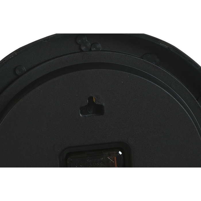 Horloge Murale Home ESPRIT Blanc Marron Naturel PVC 30 x 4 x 30 cm (2 Unités)