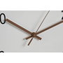 Horloge Murale Home ESPRIT Blanc Marron Naturel PVC 30 x 4 x 30 cm (2 Unités)