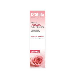 DSHILA Savon de Roses facial et corporel