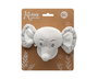 KioKids - Mordedor Peluche Elefante Gris 13 cm - Anneau de dentition pour bébé dès la naissance - Collection Dolci Amici