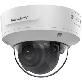 Hikvision DS-2CD3763G2-IZS Caméra de surveillance IP extérieure 2,7-13,5 mm avec vision nocturne couleur, audio bidirectionnel et étanchéité IP67