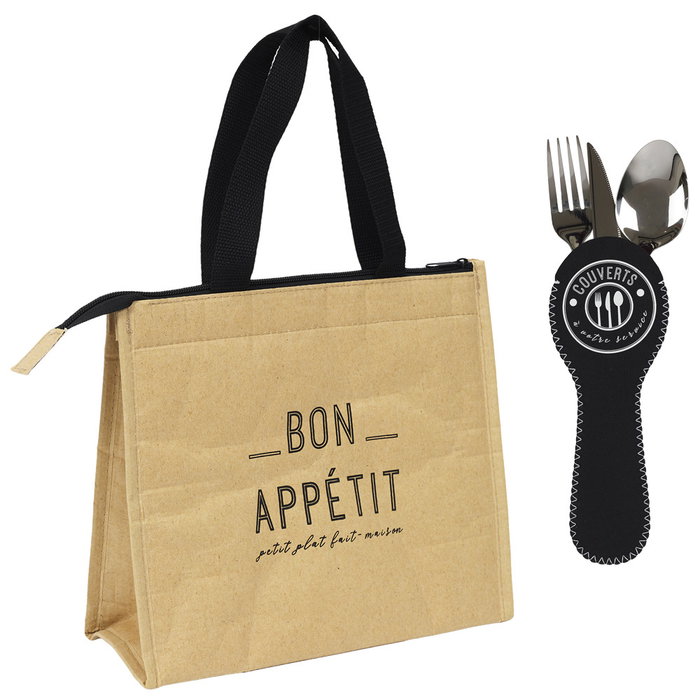 Cook Concept Sac thermique avec pochette porte-couverts