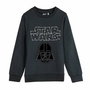 Sweat sans capuche enfant Star Wars Gris foncé S