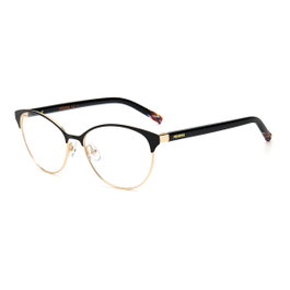 Missoni MIS-0024-807 Lunettes de vue pour femme en métal noir