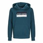 Sweat à capuche homme Jack & Jones Jjnolan Bleu High Drama