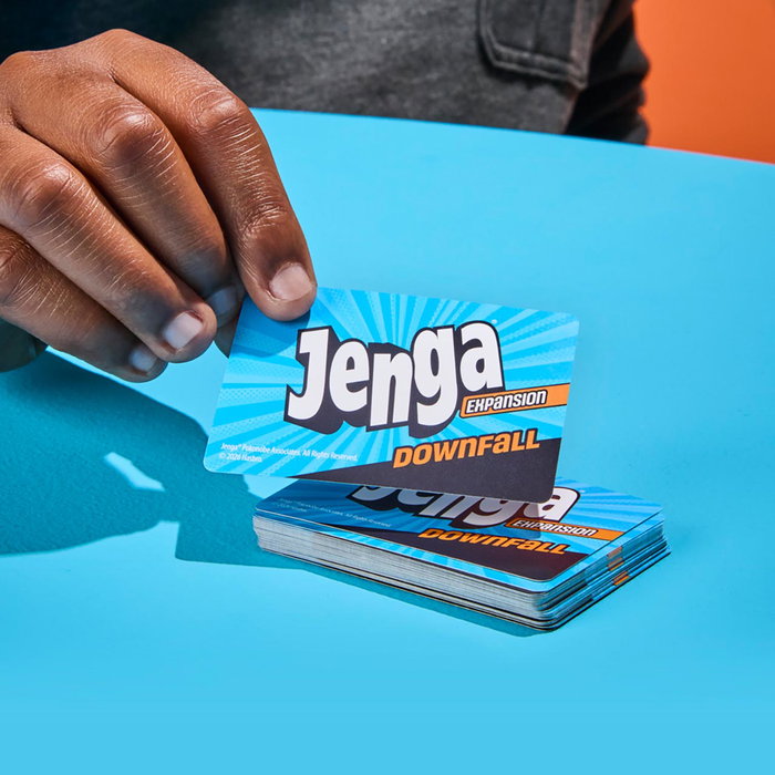HASBRO GAMES Extension Jenga: Colapso avec 10 blocs et 30 cartes HASBRO GAMES Extension Jenga: Colapso avec 10 blocs et 30 cartes