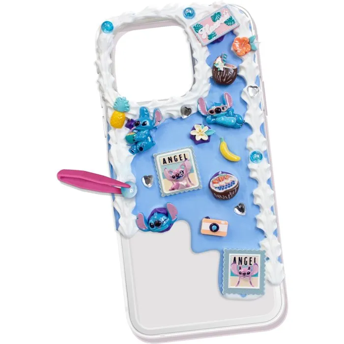 Lansay Kit de personnalisation de coque de téléphone Yumemi Decoden Stitch & Angel