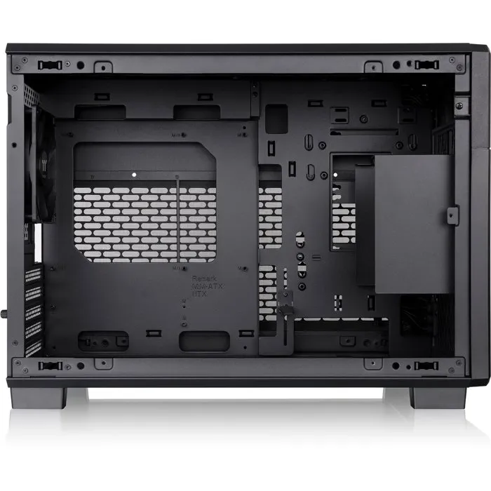 Thermaltake TR200 Boîtier PC Mini tour Micro-ATX - Noir