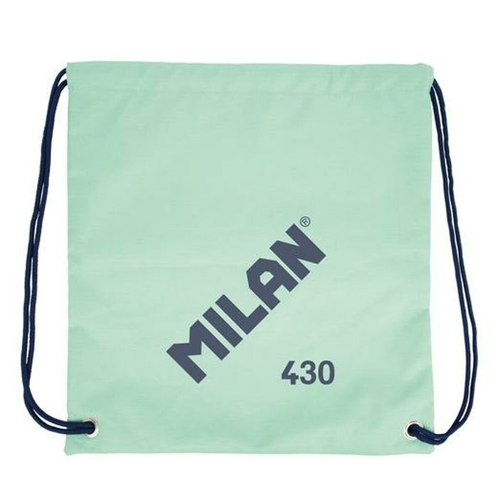Sac à dos serré par des ficelles Milan Since 1918 Vert 42 x 34 x 0,7 cm Sac à dos serré par des ficelles Milan Since 1918 Vert 42 x 34 x 0,7 cm