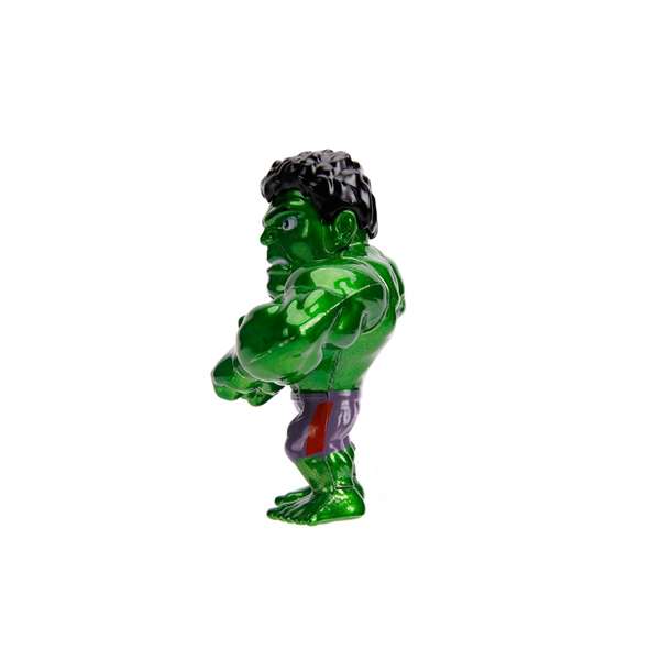 Marvel Figura de Metal Hulk 10 cm - Figurine en Métal du Hulk 10 cm - Âge Minimum 8 ans - Matériau: Métal