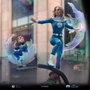 Iron Studios Statuette 1/10 Art Scale Invisible Woman et Franklin