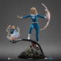 Iron Studios Statuette 1/10 Art Scale Invisible Woman et Franklin