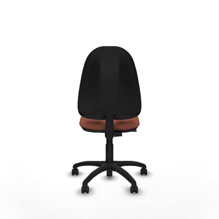 PIQUERAS Y CRESPO Chaise de bureau Algarra, tissu marron, sans accoudoirs