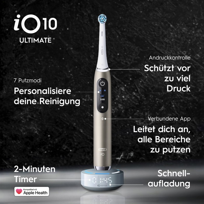 Oral-B iO Series 10 Eclipse Gold Special Edition blanc Oral-B iO Series 10 Eclipse Gold Special Edition blanc