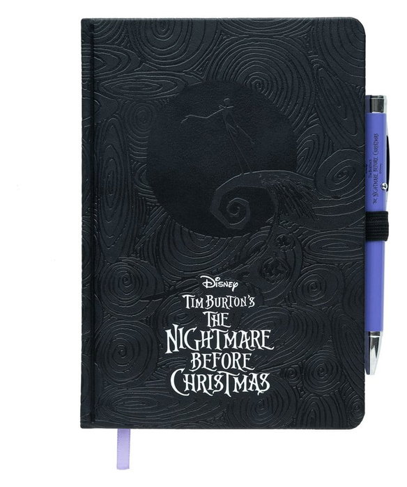 Disney carnet premium avec stylo projecteur L'Étrange Noël de monsieur Jack A5 Disney carnet premium avec stylo projecteur L'Étrange Noël de monsieur Jack A5
