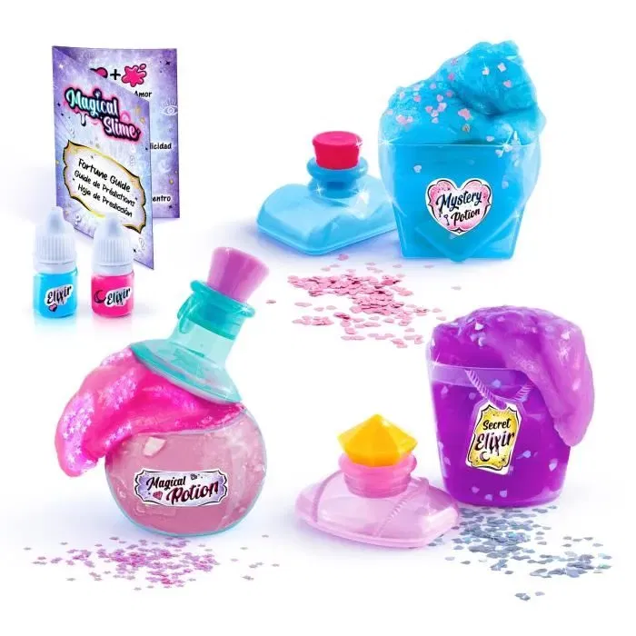 Canal Toys Coffret Potions Magiques Magical Slime SSC 214 - Jeu Créatif pour Enfants dès 6 Ans - Fabrication de Slime et Potions