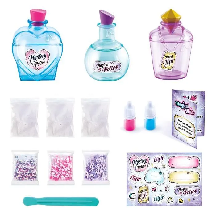 Canal Toys Coffret Potions Magiques Magical Slime SSC 214 - Jeu Créatif pour Enfants dès 6 Ans - Fabrication de Slime et Potions