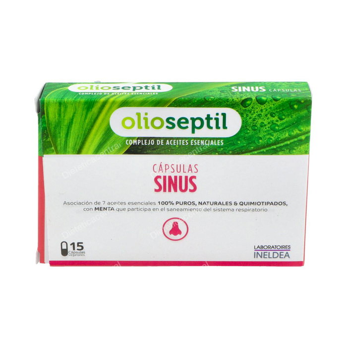 Ineldea Olioseptil Nariz-Garganta 15 gélules – Complément alimentaire cavité nasale et gorge Ineldea Olioseptil Nariz-Garganta 15 gélules – Complément alimentaire cavité nasale et gorge