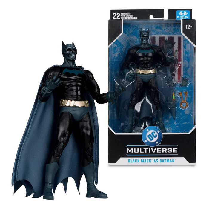 DC Multiverse figurine Black Mask as Batman (Beneath the Mask) 18 cm DC Multiverse figurine Black Mask as Batman (Beneath the Mask) 18 cm