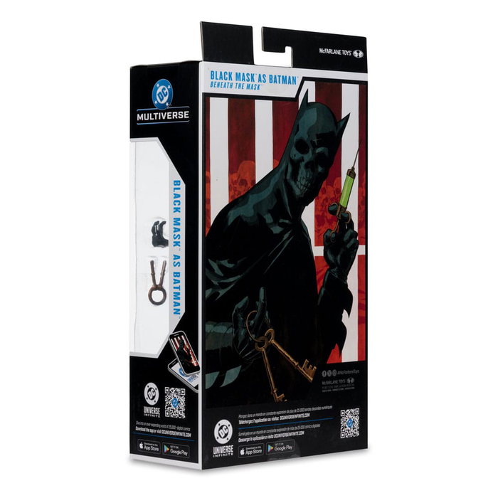 DC Multiverse figurine Black Mask as Batman (Beneath the Mask) 18 cm DC Multiverse figurine Black Mask as Batman (Beneath the Mask) 18 cm