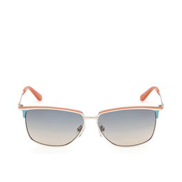 Guess Gafas GU00133 Lunettes de soleil femme rectangulaires monture métal orange calibre 56mm
