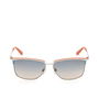 Guess Gafas GU00133 Lunettes de soleil femme rectangulaires monture métal orange calibre 56mm
