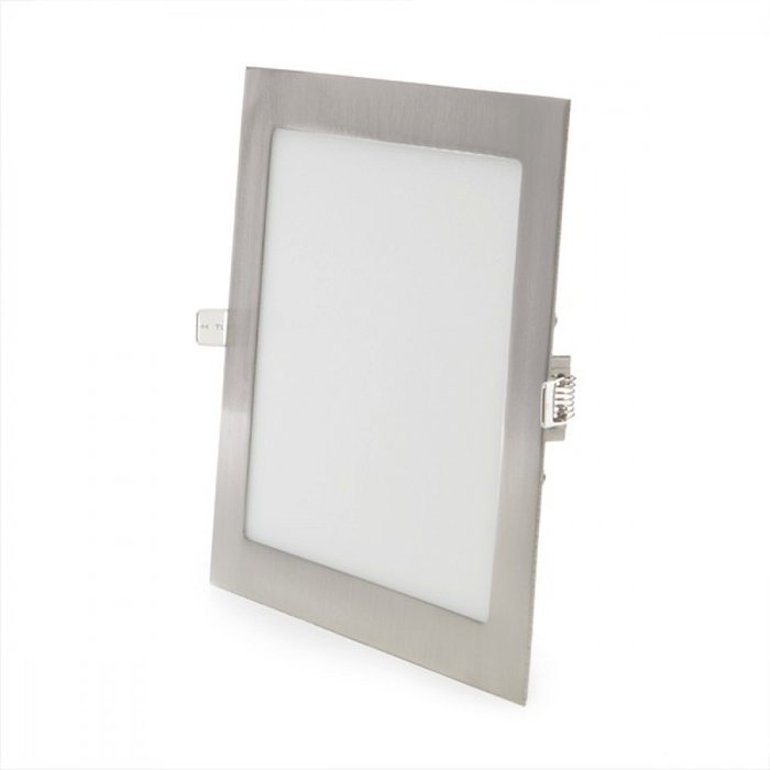 Panneau LED carré blanc froid 18 W 1 800 lm 6 000 K Panneau LED carré blanc froid 18 W 1 800 lm 6 000 K