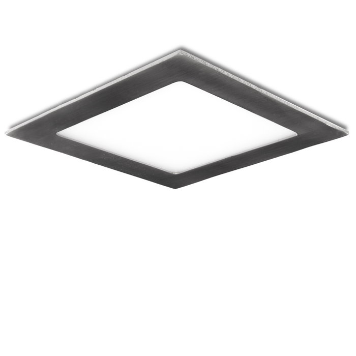 Panneau LED carré blanc froid 18 W 1 800 lm 6 000 K Panneau LED carré blanc froid 18 W 1 800 lm 6 000 K