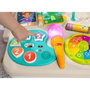 Fisher-Price - Caballete Ríe y Aprende avec Table d'Activités, 135+ Chansons, Niveaux Smart Stages et 4 Modes de Jeu - Jouet Électronique d'Apprentissage pour Enfants dès 6 Mois