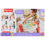 Fisher-Price - Caballete Ríe y Aprende avec Table d'Activités, 135+ Chansons, Niveaux Smart Stages et 4 Modes de Jeu - Jouet Électronique d'Apprentissage pour Enfants dès 6 Mois