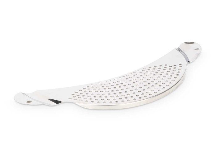 Kinvara Égouttoir demi-lune acier inoxydable 33.1 x 13.3 x 0.5 cm argent (Set de 36)