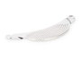 Kinvara Égouttoir demi-lune acier inoxydable 33.1 x 13.3 x 0.5 cm argent (Set de 36)