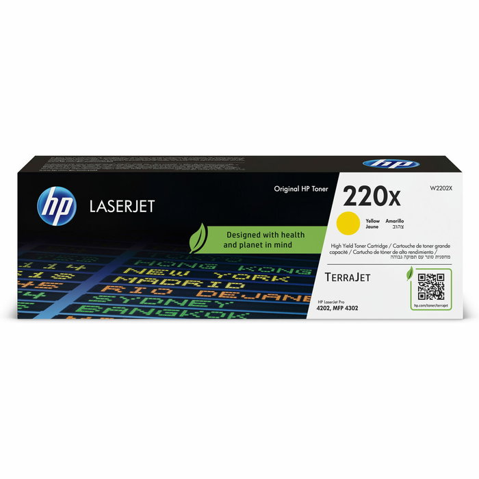 HP Toner Original LaserJet 220X W2202X Jaune