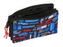 Safta Portatodo Triple Hot Wheels Multicouleur 22x12x3 cm