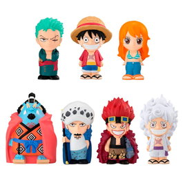Bandai Sofbits One Piece 1 Unité Aléatoire Figurine Vinyle 10 cm